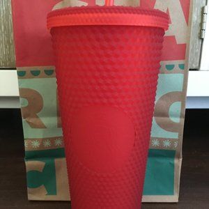 Red 2021 Valentine’s Day Starbucks cup